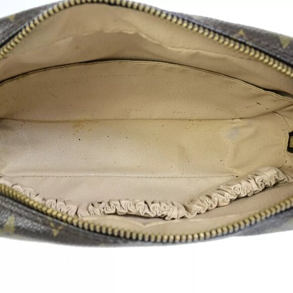 LOUIS VUITTON Trousse Toilette 23 Clutch Hand Bag Monogram Brown - Picture 10 of 16